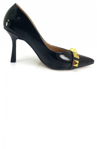 Black High-Heel Shoes 11870