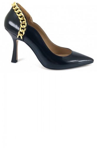 Black High-Heel Shoes 11872