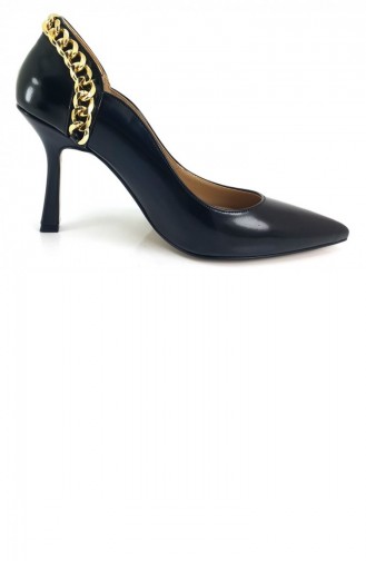 Black High-Heel Shoes 11872