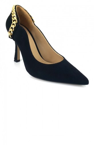 Black High-Heel Shoes 11873