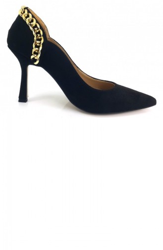 Black High-Heel Shoes 11873