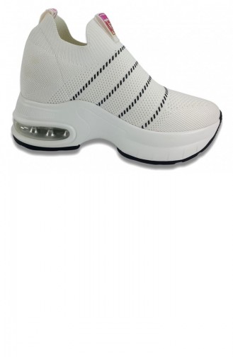 Chaussures Baskets Blanc 11874