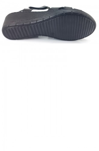 Black Summer Sandals 11903