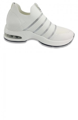 Chaussures Baskets Blanc 11944