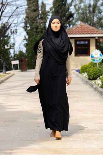 Black Praying Dress 2518