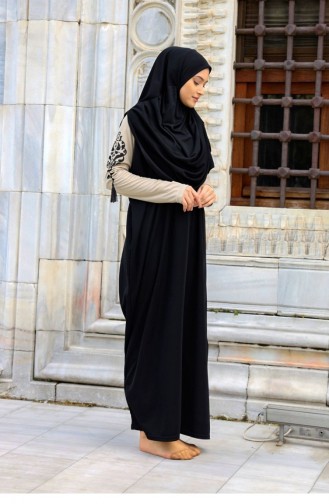 Black Praying Dress 2518