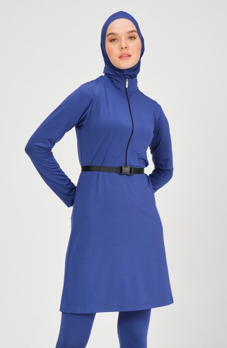 Indigo Swimsuit Hijab 22661-02