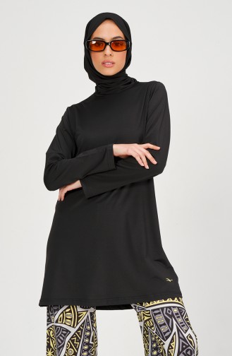 Gelb Hijab Badeanzug 22665-03