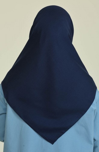 Cotton Düz Eşarp 15300-18 Lacivert
