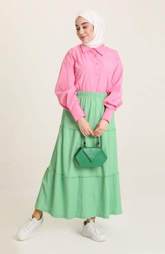 Light Green Skirt 8469-03