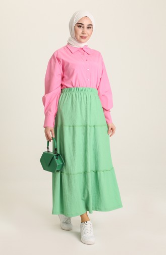 Light Green Skirt 8469-03