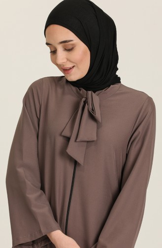 Dunkel-Nerz Abayas 1757-04