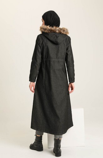 Smoke-Colored Winter Coat 11776