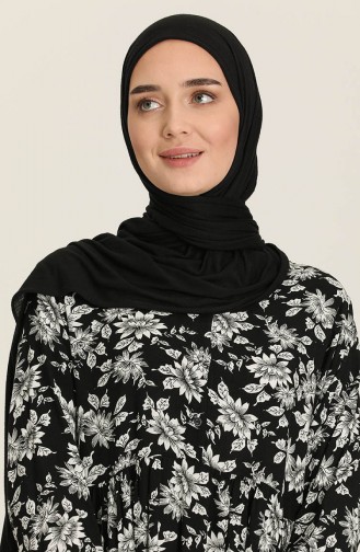 Robe Hijab Noir 3375-04