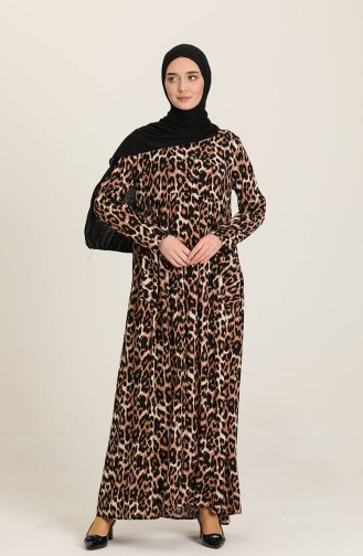Black Hijab Dress 3375A-01