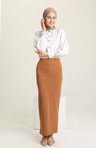 Tan Skirt 2398-02