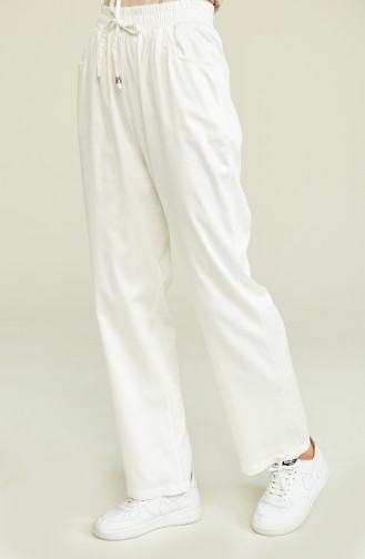 Ecru Pants 3605C-01