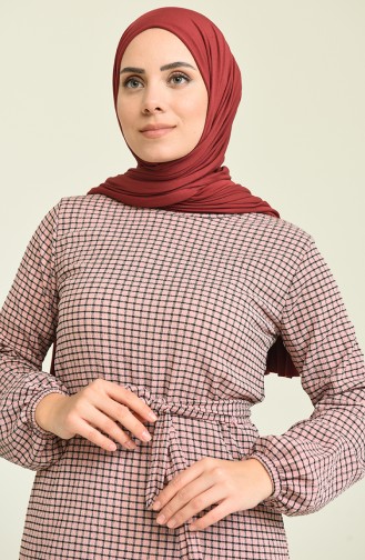 Robe Hijab Poudre 4507-01