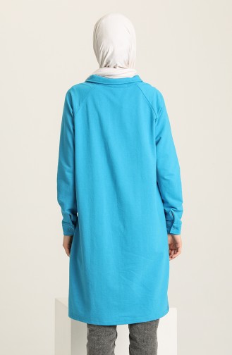 Turquoise Tuniek 3026-09