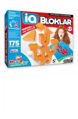 Mor Toys Iq Bloklar 3 Oyun 1 Arada 8680480597201