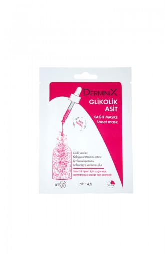 Derminix Glikolik Asit Kağıt Maske 1 Adet 344468