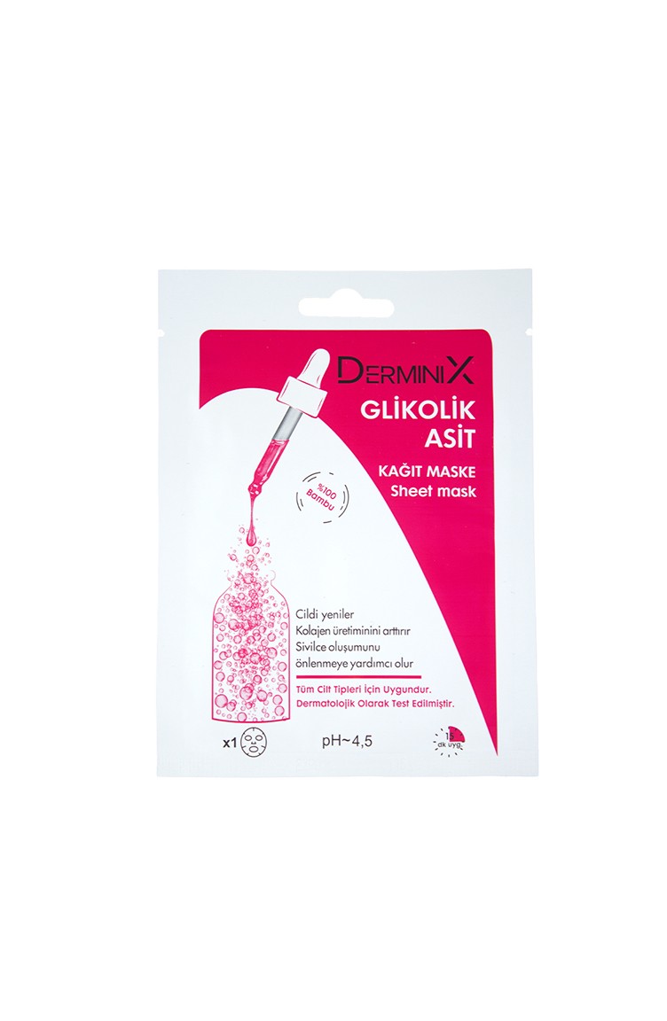 Derminix Glikolik Asit Kağıt Maske 1 Adet 344468