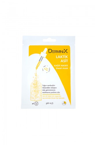 Derminix Lactik Asit Kağıt Maske 1 Adet 344482