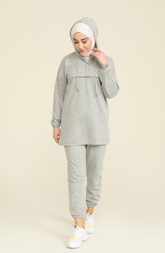 Gray Tracksuit 1019-08