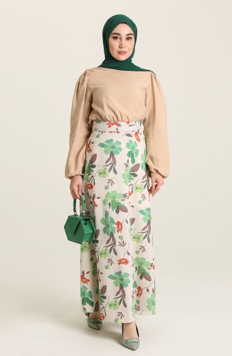 Green Skirt 227115-04