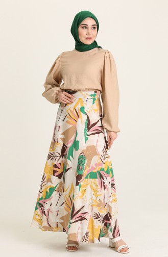 Brown Skirt 227116-02