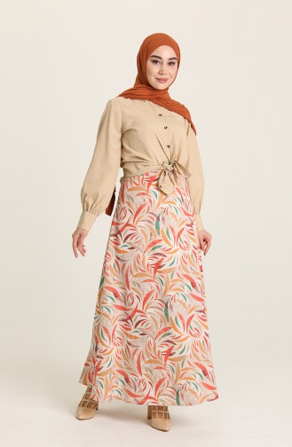 Mustard Skirt 227119-03