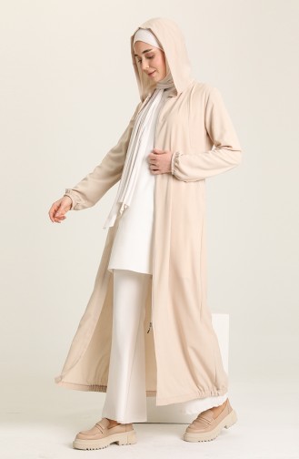 Beige Abayas 6896-06