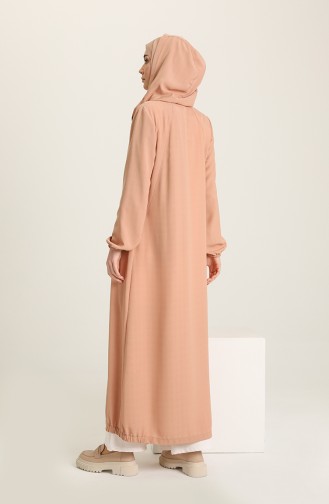 Salmon Abaya 6896-07