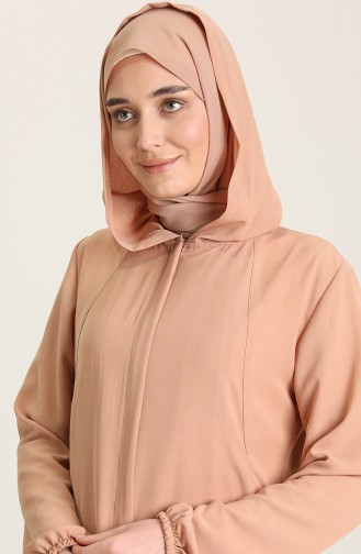 Abayas Saumon 6896-07