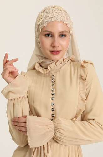 Habillé Hijab Or 13044