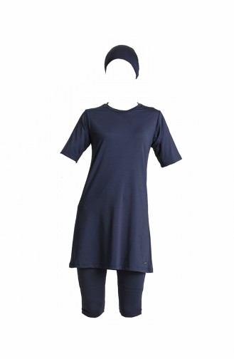 Navy Blue Swimsuit Hijab 22700-01