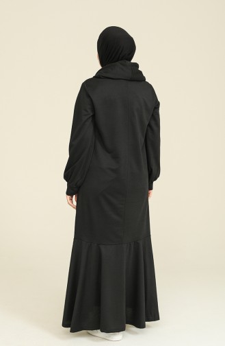 Robe Hijab Noir 6005-05