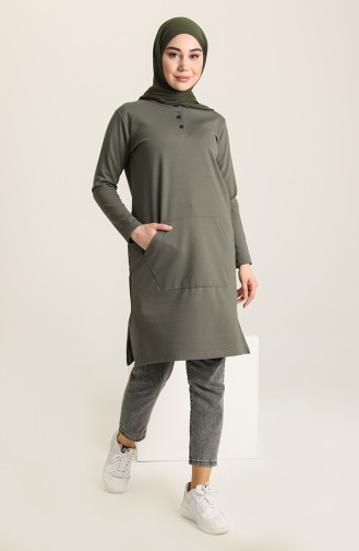 Sweatshirt Khaki 10376-06