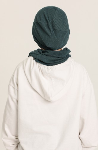القبعات أخضر زمردي 1190-02