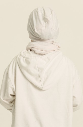 White Underscarf 1190-04