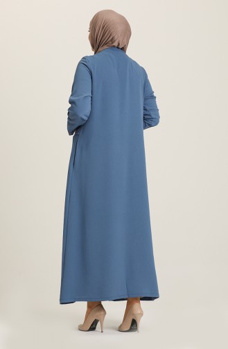 Indigo Abaya 0644-02