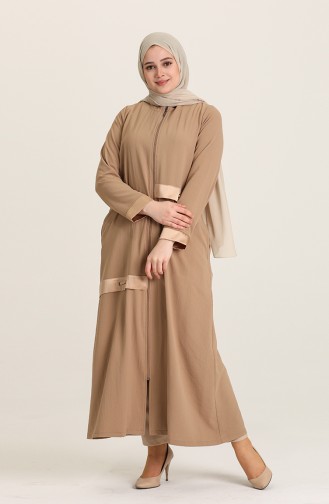 Abayas Café au lait 0644-04