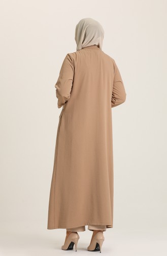 Abayas Café au lait 0644-04