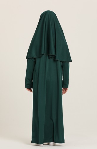 ملابس الصلاة أخضر زمردي 1600-02