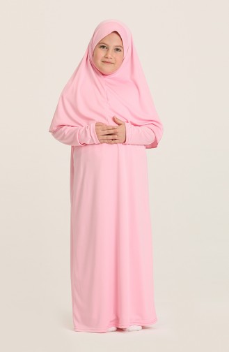 Light Dusty Rose Praying Dress 1600-03