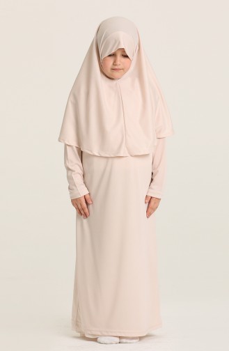 Cream Praying Dress 1600-04