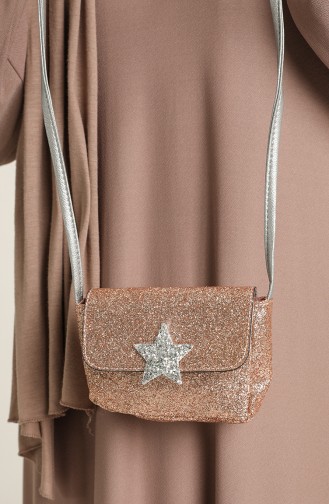 Rosa Haut Schultertasche 0813-01