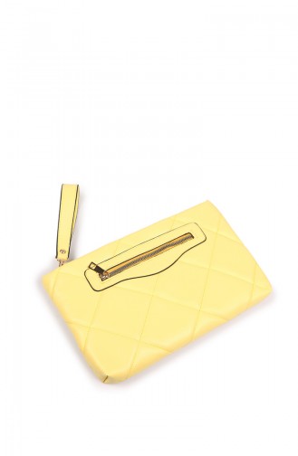 Yellow Portfolio Clutch 01Z-06