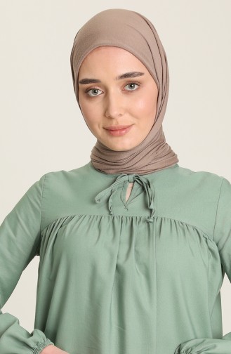 فستان أخضر حشيشي 7298-08