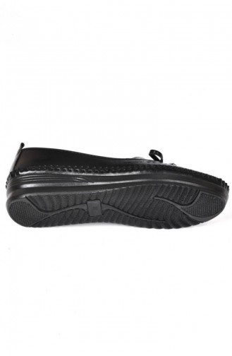 Wanetti 408 Orto Pedik Kadın Günlük Ayakkabı Siyah